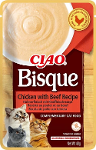 Inaba Ciao Bisque 40g kip & rund Inaba Ciao Bisque 40g kip & rund